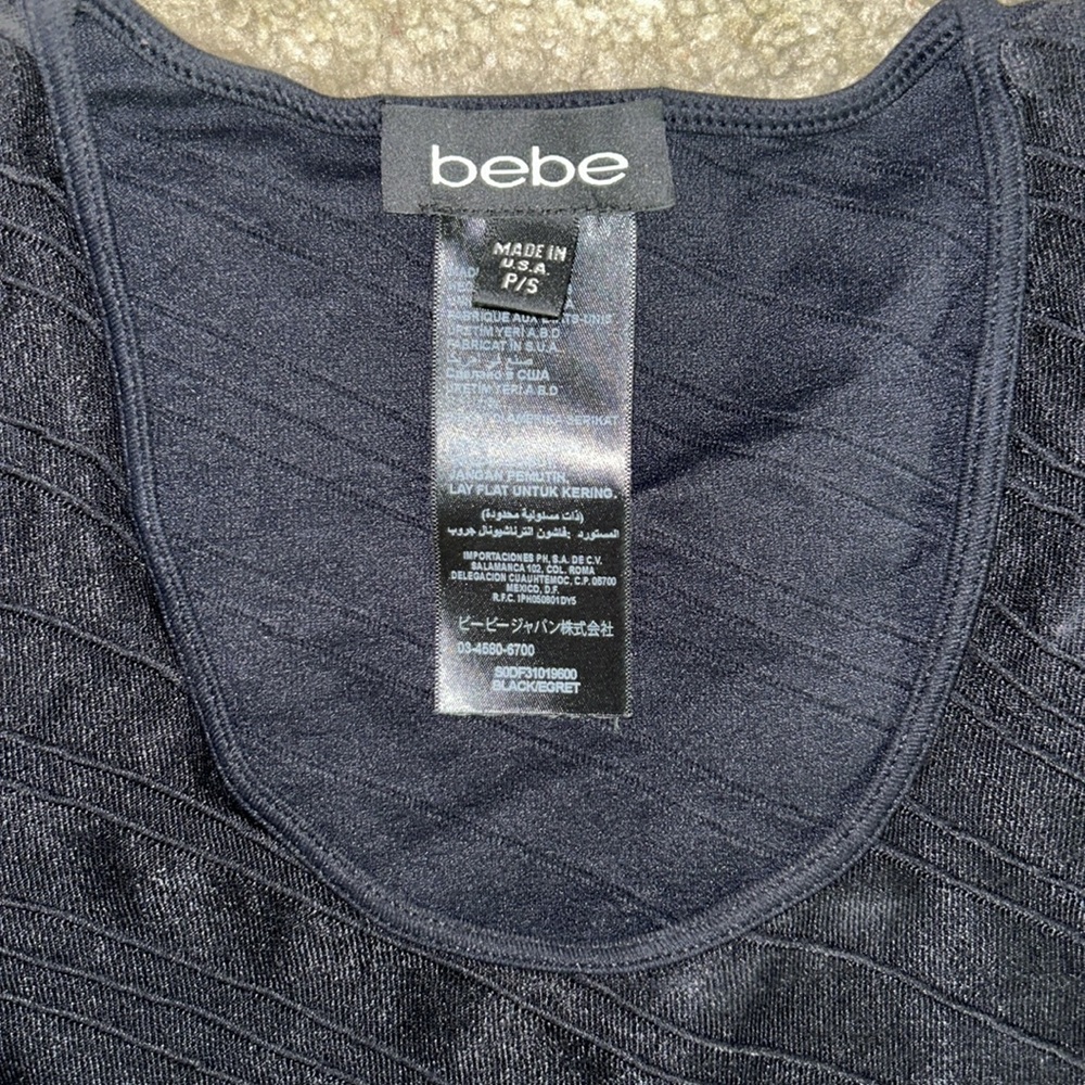Gently used Bebe dress P/S - Picture 2 of 4